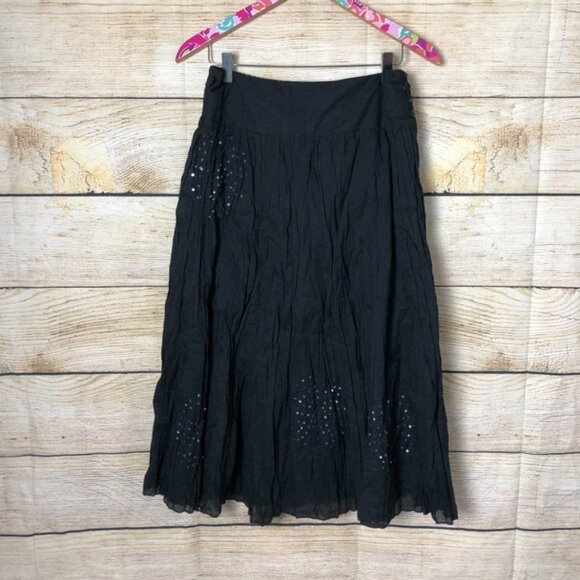 Soft Surroundings black skirt size S // 0267 - Picture 1 of 5